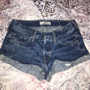 Hollister Dark Wash Shorts
